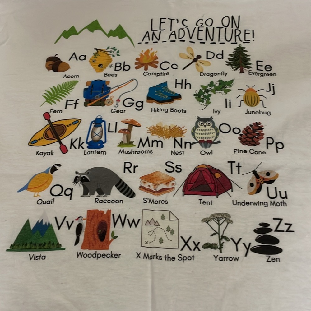Adventure Alphabet Shirt - Unisex